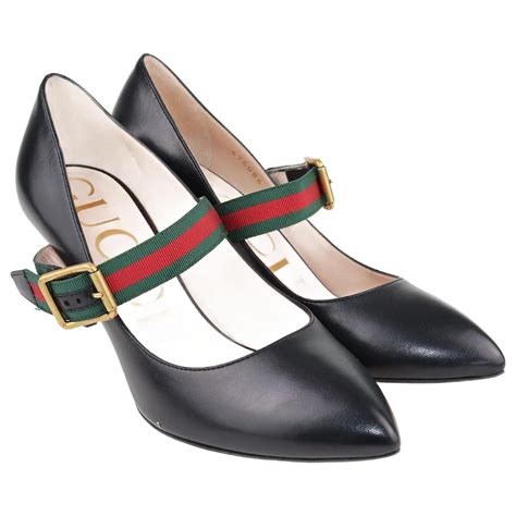 gucci mary jane pump|gucci sylvie leather.